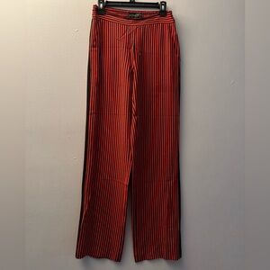 SALE‼️ Etro Red and Black Striped Trousers size 42 IT